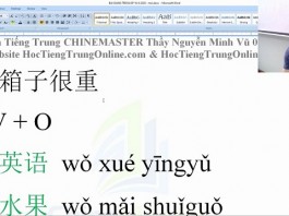 Cách gõ tiếng trung sogou trên win 10 bài 5
