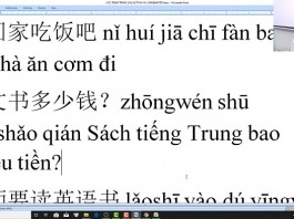 Giáo trình trung tâm tiếng Trung Quận Thanh Xuân bài 3 trung tâm tiếng Trung Thầy Vũ tphcm
