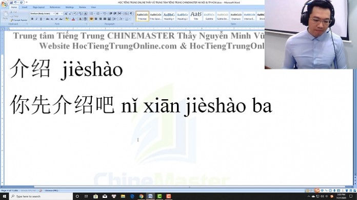 Thi thử HSK online miễn phí bài giảng số 3 trung tâm tiếng Trung thầy Vũ tphcm
