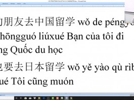 Giáo trình trung tâm tiếng Trung Quận Thanh Xuân bài 5 trung tâm tiếng Trung Thầy Vũ tphcm