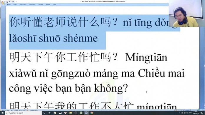 Giáo trình phân tích ngữ pháp tiếng Trung chuyên sâu HSK 7 trung tâm tiếng Trung thầy Vũ tphcm