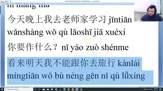 Luyện nghe tiếng Trung HSK 6 online giáo trình ôn thi HSKK trung tâm tiếng Trung thầy Vũ tphcm