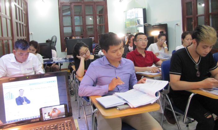 Học viên trung tâm tiếng Trung ChineMaster Quận Thanh Xuân Phường Khương Trung Hà Nội